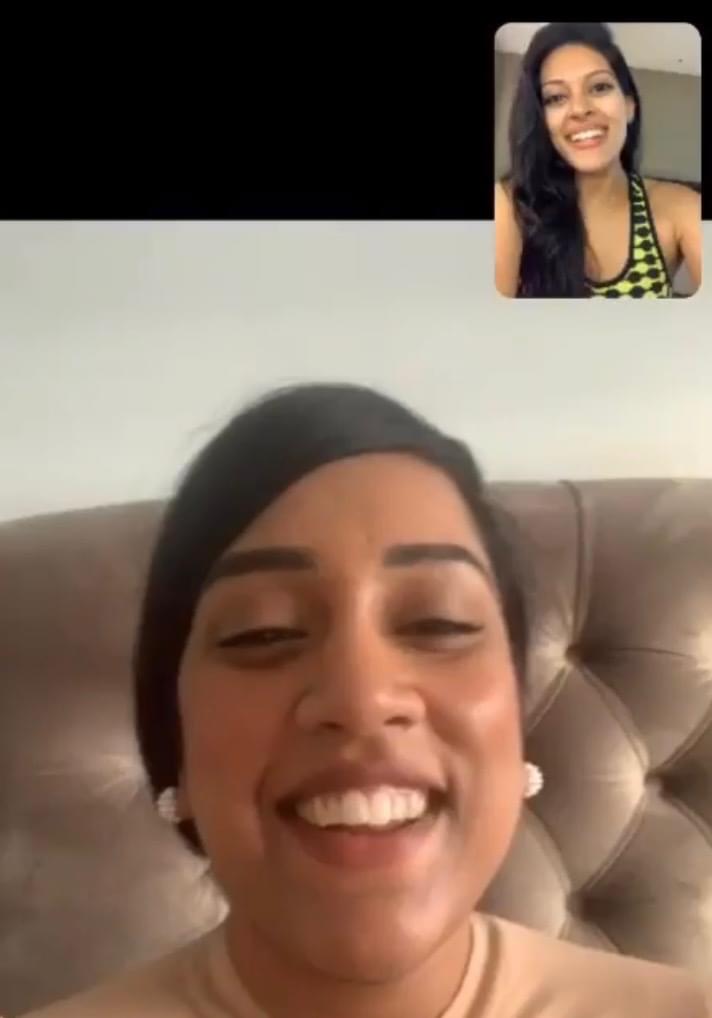 Nilam in een 1-op-1 online coaching sessie